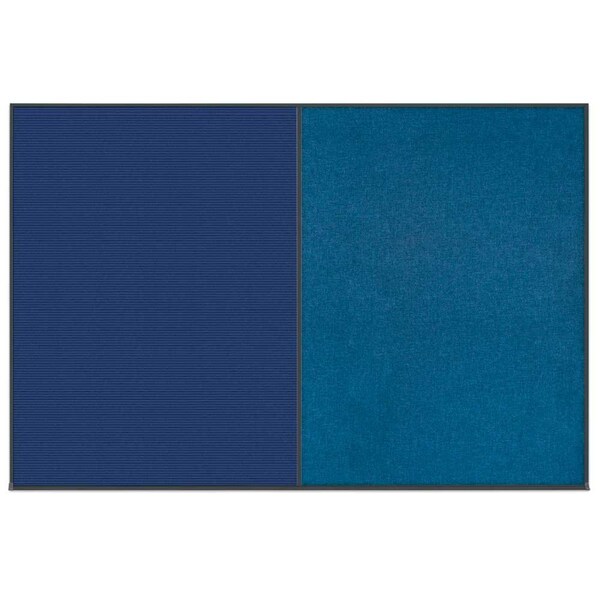 Enclosed Corkboard, 1 Door, 60"x36", 4" Fra